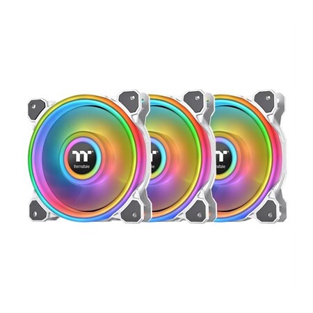 Thermaltake Riing Quad 12 White 3 Pack CL-F100-PL12SW-B